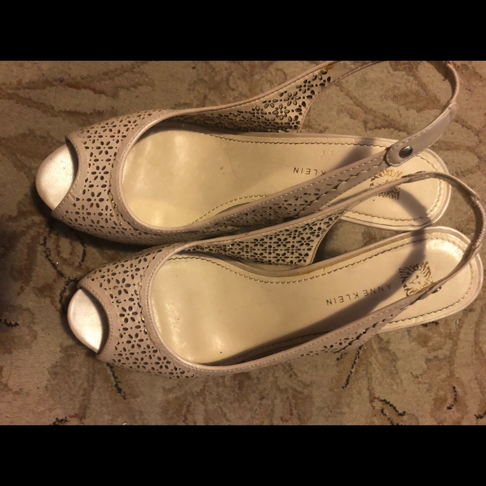 Anne Klein Nude Heels